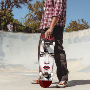 Bloody Woman Mini Skateboard Bräda 18,5 Cm