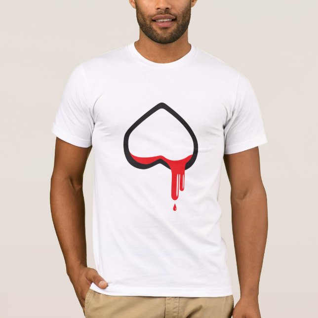 bloodyheart_deerBLN Tee Shirt (Framsida)