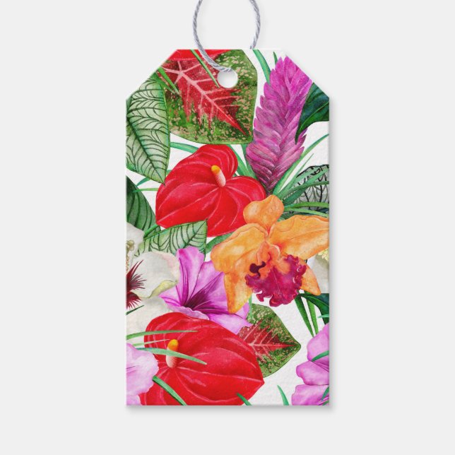 Bloom av kustparadiser presentetikett (Framsidan)