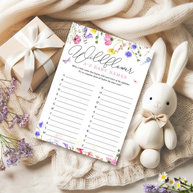 Bloom Baby ABC-spel | Wildblomsterbabyskor (Skapare uppladdad)