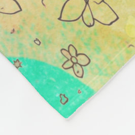 Bloom Baby Bloom - Soft Baby Blanket Fleecefilt