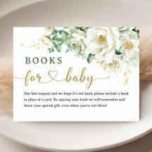 Bloom Blommigt Baby Shower Bokar for Baby-hölje