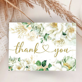 Bloom Blommigt Baby Shower Flat Tack ditt kort