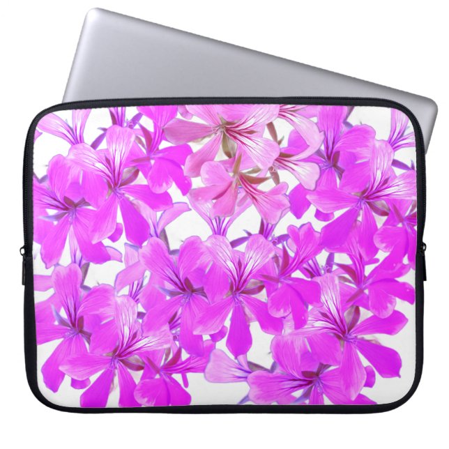  Bloom - Blommigt Laptop sleeve Electronics Bag (Framsidan)