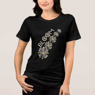 Bloom & Blossom – Positiv Citat Daisy T-Shirt