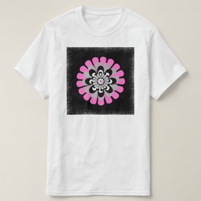 Bloom Blush T Shirt (Design framsida)