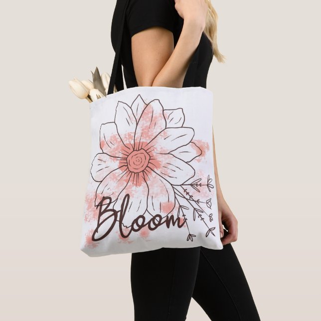 Bloom Boho Tygkasse (Närbild)