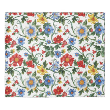 Bloom Bolely | Bright Blommönster Duvet Cover