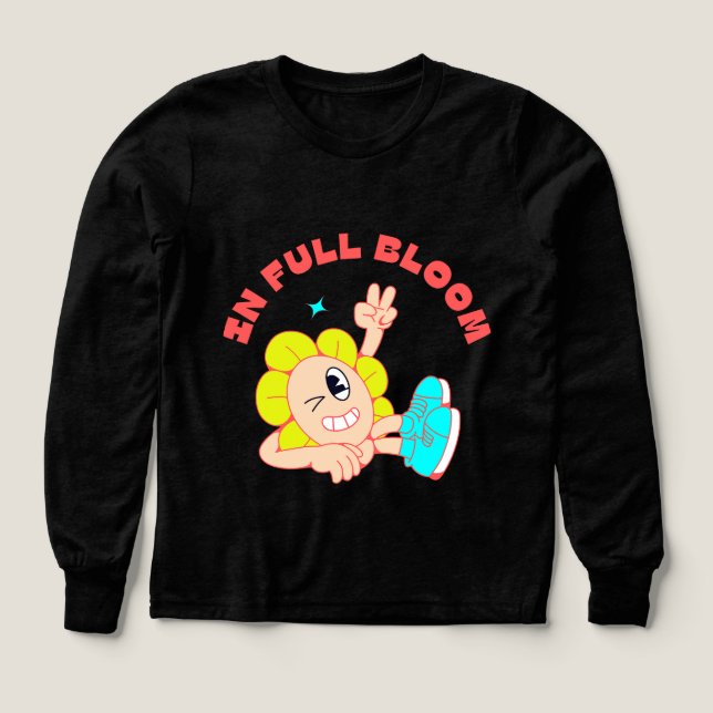 Bloom & Bounce T Shirt (Design framsida)