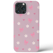 Bloom - Cute Rosa Blommigt Phone Case
