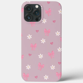 Bloom - Cute Rosa Blommigt Phone Case