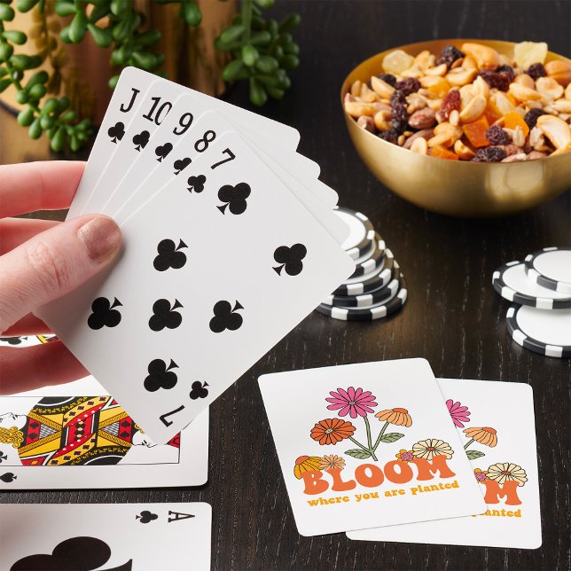 Bloom där du är planerad casinokort (Skapare uppladdad)