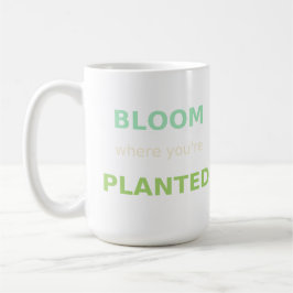Bloom där du är planerad Hoodie & Mugg - inspirat