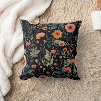 Bloom där du är planerad - inspirerande Blommigt Kudde