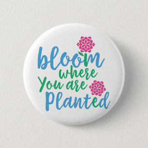 Bloom där du är planerad knapp