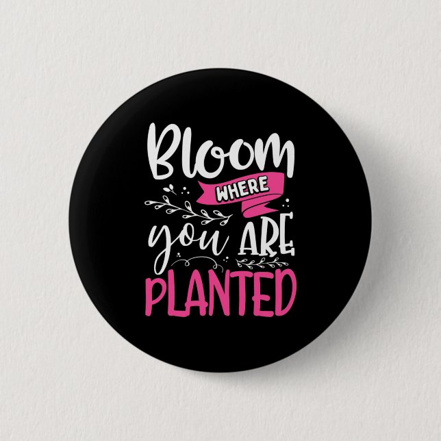 Bloom där du är planerad knapp (Framsida)