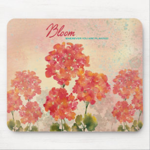 Bloom där du är planerad musmatta