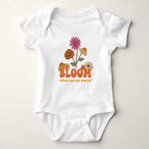 Bloom där du är planerad t shirt