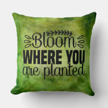 Bloom där du är planterad