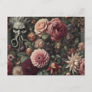 Bloom-Eaters sermon - gotiic Baroque-Blommigten Helg Vykort