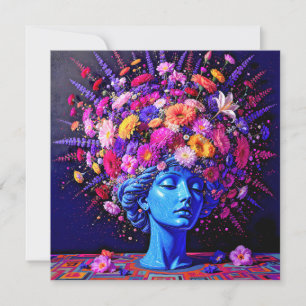 "Bloom Eternity" - En färgstark surreal Porträtt