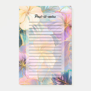 Bloom Exotic Löv Flower Post-it Block