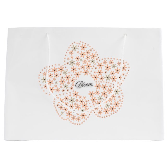 Bloom Floral Design – Beige and Orange Flower  (Framsidan)