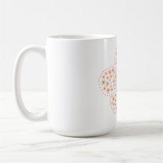 Bloom Floral Design – Beige and Orange Flower  Kaffemugg