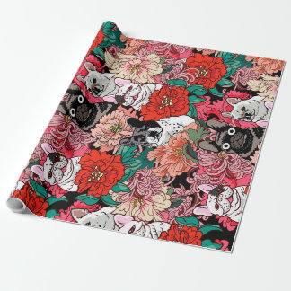 Bloom Fransk Bulldog | Gift för USA:s självständig Presentpapper