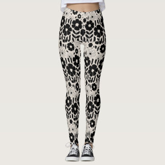 "Bloom Gradient Elegance" Leggings