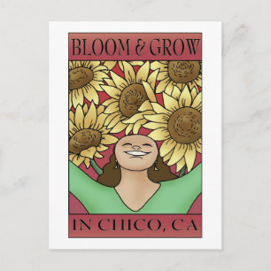 Bloom & Grow i Chico, CA Vykort