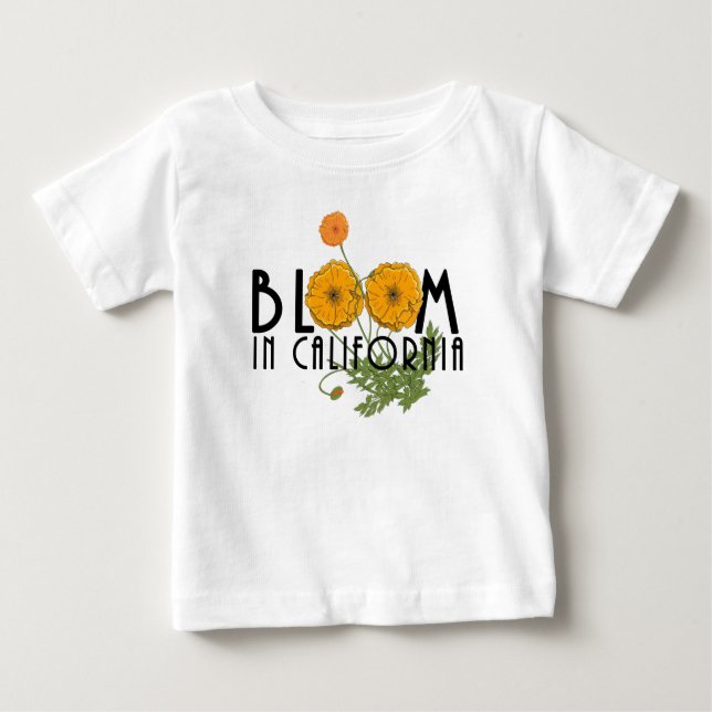 BLOOM I Kalifornien T Shirt (Framsida)