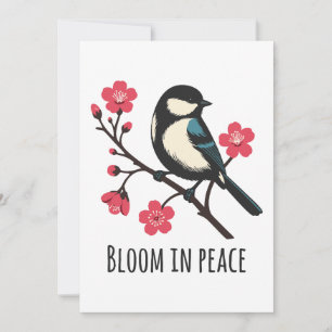 Bloom in Peace Inbjudningar