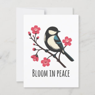 Bloom in Peace Vykort