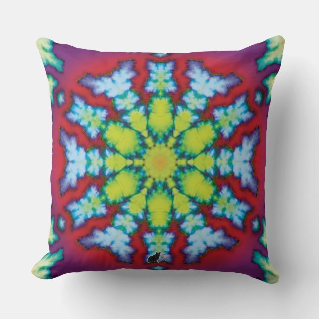 Bloom Kaleidoscope Pillow Kudde (Framsida)