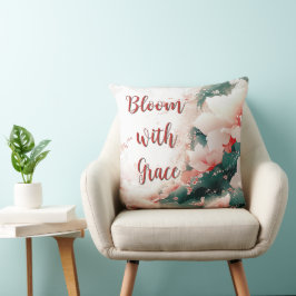 Bloom med Grace-Blommigt Kudde