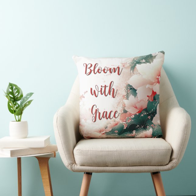 Bloom med Grace-Blommigt Kudde (Stol)