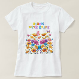 Bloom med Grace Blommigt T-Shirt
