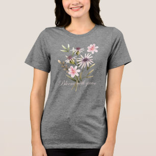 Bloom med Grace-Blommigt T Shirt
