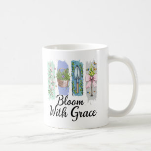Bloom med Grace Garden Blommigt Art Kaffemugg