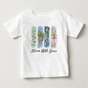 Bloom med Grace Garden Blommigt Art T Shirt
