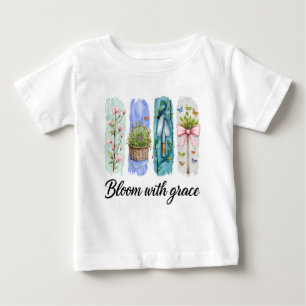 Bloom med Grace Garden Blommigt Art T Shirt