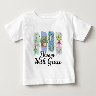Bloom med Grace Garden Blommigt Art T Shirt