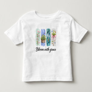 Bloom med Grace Garden Blommigt Art T Shirt