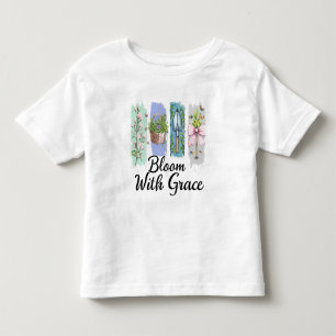 Bloom med Grace Garden Blommigt Art T Shirt