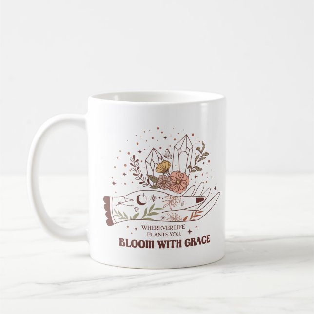 Bloom med Grace Kaffemugg (Vänster)