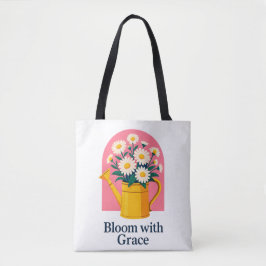 Bloom med Grace Tote Bag Tygkasse