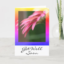 Bloom med hälsotillstånd - få ett bra kort snart