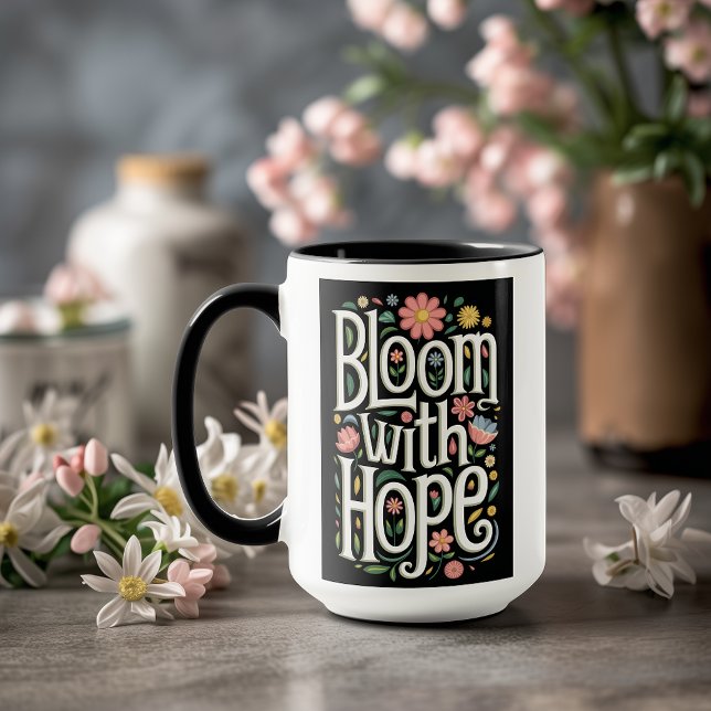 Bloom med Hope Mugg (Skapare uppladdad)