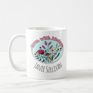 Bloom med indness-Vild blomma Kaffemugg